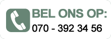 Bel ons op 070 - 392 34 56